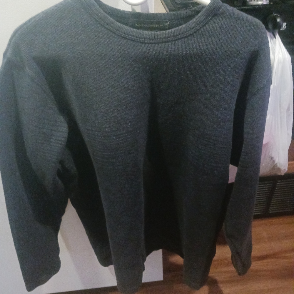 banana republic mens pullover size large